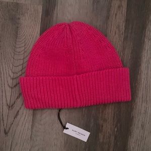 Kurt Geiger Bright pink beanie